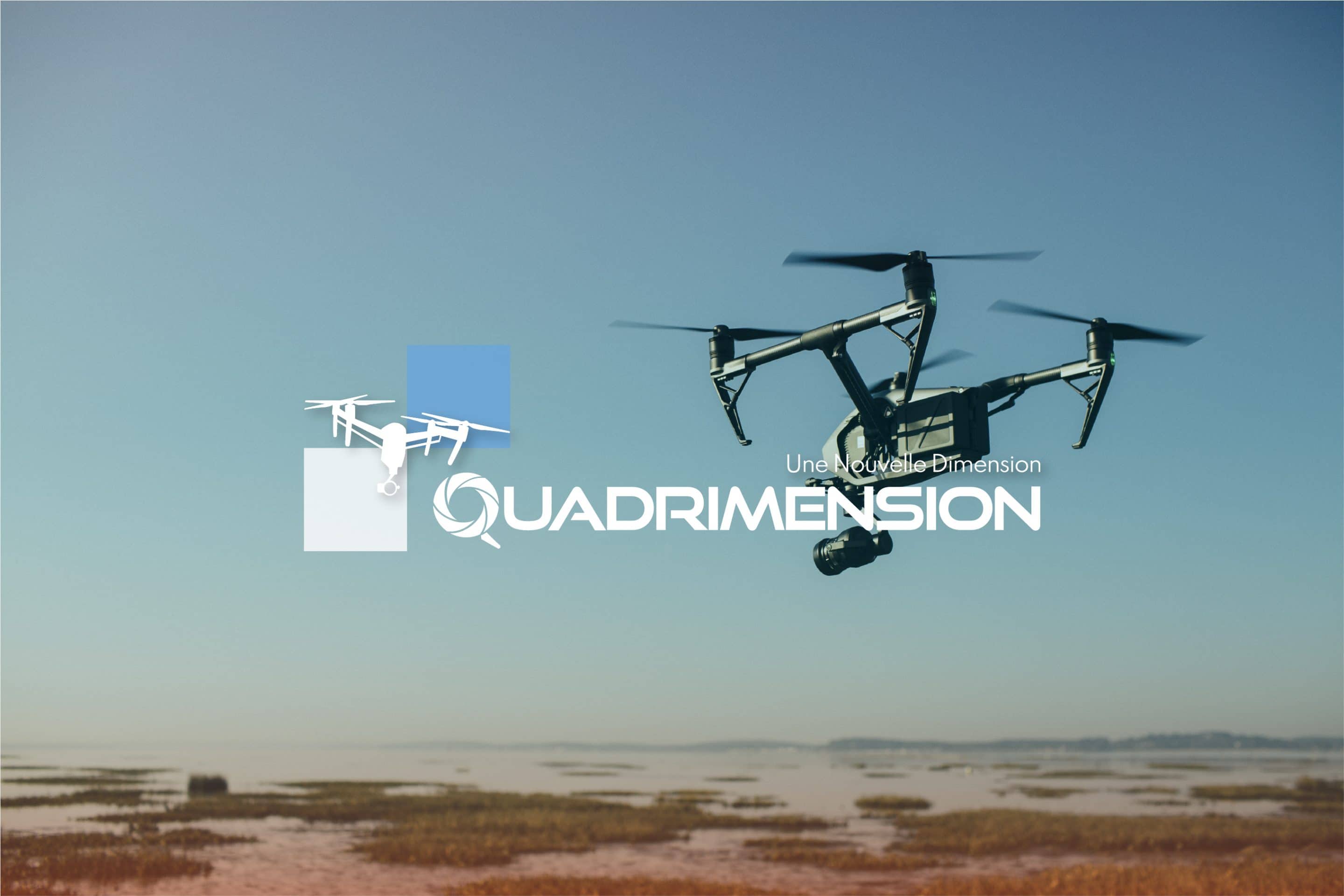 image de présentation logo drone